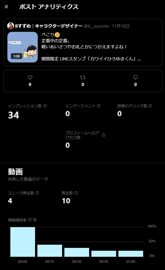 ひろゆきLINEスタンプ