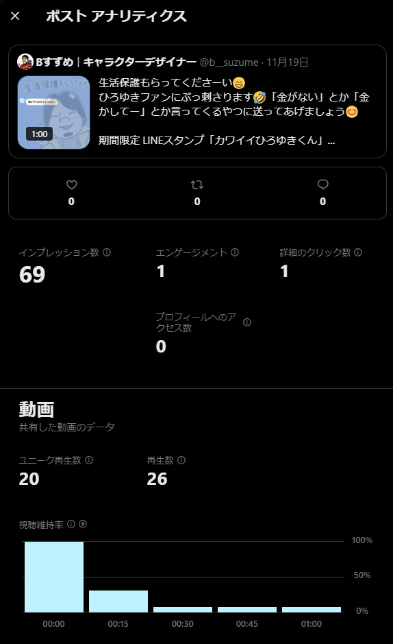 ひろゆきLINEスタンプ